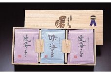 CA055 海苔 有明海産 初摘み 海苔セット 曙光 桐箱入り 焼のり2切108枚 味のり8切280枚[ 海苔 のり 味付け海苔 味付けのり 焼き海苔 味海苔 初摘み 有明海 国産 ご飯のお供 個包装 小分け 丸政水産 長崎県 島原市]