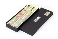 AB036温かな色合いとゆらぎに安らぐ　絵蝋燭2本セット