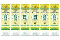 BD083こだわりのレモンサワー用＜宝焼酎＞25°　1.8Lパック6本入