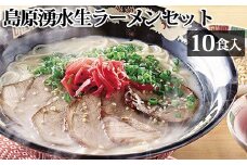 AD183島原湧水生ラーメンセット(10食入)