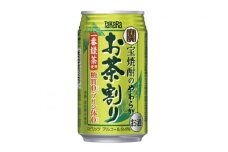 BE114宝焼酎のやわらかお茶割り335ml 24本入
