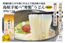 DE272 島原手延うどん　山水の糸　1袋（200g）