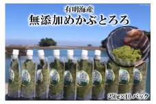 AE298 有明海産 無添加めかぶとろろ（250g×10パック） レビューキャンペーン