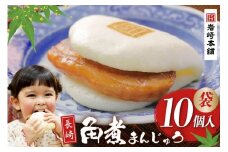 EG008 長崎角煮まんじゅう10個入(袋)[ 角煮まん 角煮まんじゅう 豚角煮 角煮マン 角煮饅頭 肉まん 饅頭 冷凍 長崎 岩崎本舗 岩崎食品 長崎県 島原市 ]