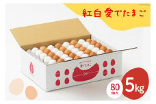 AH102 【業務用】紅白愛でたまご 5kg　【 島原市 業務用 直送 卵破損補償 縁起】