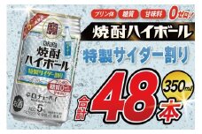 AJ330 タカラ 焼酎ハイボール 5% 特製サイダー割り 350ml 48本(24本×2箱) [ タカラ 宝 寶 Takara 焼酎 酎ハイ チューハイ ハイボール 5% 人気 ご自宅用 日常使い 普段使い 健康志向 プリン体ゼロ 糖質ゼロ 甘味料ゼロ プリン体０ 糖質０ 甘味料０ みつい 長崎県 島原市 ]