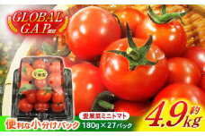 愛果菜ミニトマト9P×3セット / ミニトマト プチトマト トマト とまと / 諫早市 / 愛菜ファーム株式会社 [AHAK003]