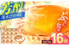 長崎特産「茂木びわゼリー」(16個入り) / びわゼリー ゼリー ぜりー びわ ビワ 枇杷 びわぜりー 茂木びわ / 諫早市 / 橋本屋本舗 [AHCP002]