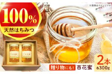 百花蜜300g×2本入り / 百花蜜 百花蜂蜜 蜂蜜 はちみつ ハチミツ / 諫早市 / 諫早観光物産　コンベンション協会 [AHAB032]