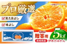 ※【2025年11月より順次発送／先行予約】伊木力みかん 「はなまるみかん」（贈答用）5kg / みかん 蜜柑 ミカン 柑橘 フルーツ ふるーつ 果物 くだもの / 諫早市 / 株式会社山野果樹園 [AHCF003]