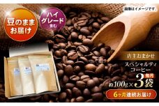 【6回定期便】自家焙煎ハイグレードコーヒーを含むおまかせセット(豆のまま) / ハイグレードコーヒー ブレンド コーヒー 豆 / 諫早市 / R and R coffee labo [AHCJ042]