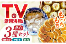 大容量 手作り点心3種セット / 焼き餃子12ヶ・水餃子12ヶ・焼売10ヶ / ギョウザ ぎょうざ 餃子 焼餃子 水餃子 シュウマイ しゅうまい 焼売 食べ比べ 冷凍 / 諫早市 / 餃子のかわしも [AHBM001]