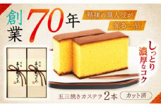 特製五三焼かすてら 詰め合わせ 2号セット / カステラ かすてら 五三焼 スイーツ 洋菓子 / 諫早市 / 株式会社異人堂 [AHBF004]