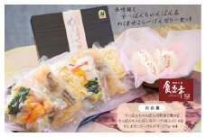 長崎揃え すっぽんちゃんぽん・めしませこらーげんゼリー4個 / コラーゲン ゼリー すっぽん スッポン ちゃんぽん チャンポン / 諫早市 / 株式会社食楽亭 [AHAC003]