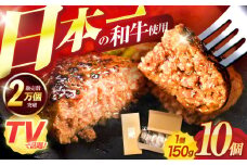 ながさきふわとろハンバーグ　150g×10個入 / ハンバーグ はんばーぐ　肉 牛肉 豚肉 おかず　惣菜 / 諫早市 / ワールド・ミート有限会社 [AHBG009]