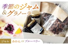 季節のジャムとグラノーラ セット / ジャム グラノーラ おやつ ドライフルーツ / 諫早市 / のんびり山 [AHBA007]