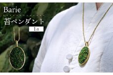 苔 ペンダント ネックレス アクセサリー コケ 大村市 Barie[ACYO010]