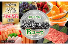 【12回定期便】選りすぐり！人気セレクト Bコース（ ハムセット いちご トマト ジュース 長崎和牛 ジェラート プリン ジュレ ぶどう お米 みかん 野菜 果物 ）/ 便利な定期便 バラエティ定期便 バラエティ / 大村市 / おおむら夢ファームシュシュ[ACAA123]