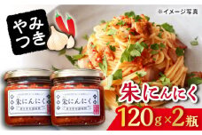 朱にんにく 調味料 2個セット / ニンニク 唐辛子 調味料 スタミナ / 大村市 / 笑顔のおとも [ACBN002]