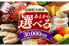 【あとから選べる】大村市ふるさとギフト3万円分 あとからセレクト 寄附後に選べる 後日選択 ゆっくり選べる あとから寄附 あとからギフト あとからセレクト あとから選べる [ACBI004]
