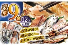 【全12回定期便】【旨味を凝縮】旬鮮平戸干物種詰合せ（×12回） 平戸市 / 森崎水産  [KAD106]