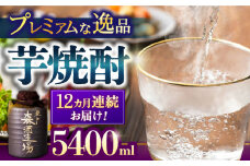 【全12回定期便】平戸街道 5.4L〜ひしゃく付〜 【 森酒造場 】 [KAD251]