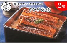数量限定！海水かけ流しうなぎ蒲焼2尾( 数量限定 うなぎ蒲焼 海水かけ流しうなぎ 逸品 ご飯が進む )【B5-102】