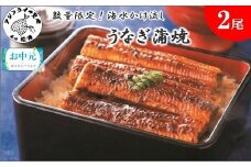 ＼お中元熨斗対応／数量限定！海水かけ流しうなぎ蒲焼2尾( 数量限定 うなぎ蒲焼 海水かけ流しうなぎ 逸品 ご飯が進む )【B5-102】
