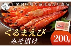 くるまえびみそ漬け【10月発送】( くるまえび 味噌漬け みそ漬け )【B0-214-10M】