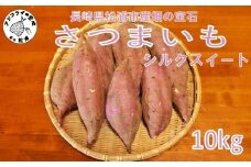 【長崎県松浦市産】畑の宝石 さつまいも(シルクスイート) 10kg ( さつまいも シルクスイート 長崎県松浦市産 長崎県産 )【B4-136】