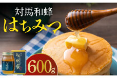 【超希少】国産 対馬 和蜂 はちみつ 600g《対馬市》【特定非営利活動法人 對馬次世代協議会（対馬コノソレ）】 蜂蜜 ハチミツ 日本ミツバチ 二ホンミツバチ 常温 [WAM010]