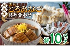 対馬産 穴子 詰め合わせ 10PAC《 対馬市 》【対馬水産株式会社】対馬 新鮮 とろ あなご ふわふわ 煮穴子 冷凍 海鮮 [WAV002]
