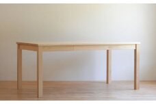 対馬ヒノキ ダイニング テーブル ( サイズオーダー可 )《対馬市》【家具製作所kiiro】 机 家具 ヒノキ テーブル ダイニング [WAL022]