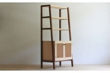 対馬ヒノキ オープン キャビネット (セミオーダー可能) 《対馬市》【家具製作所kiiro】棚 木製 家具 [WAL026]