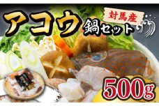 【 対馬産 】 アコウ （ キジハタ ） 鍋 セット 500g 《対馬市》【石川水産】 水炊き 高級 鮮度抜群 海鮮 [WAB002]新鮮 海鮮 冷凍 切身 キジハタ 希少魚 白身 あこう きじはた 対馬 海鮮鍋 水炊き 寄せ鍋 頭付き