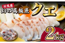 対馬産 幻の高級魚 クエ 2kg《対馬市》【保家商事】 くえ 高級魚 アラ 魚 クエ 希少 人気 ランキング 冷凍 対馬 長崎 九州 つしま 対馬市 海鮮 魚介 [WAA003]
