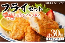 揚げるだけ！ ふんわり 柔らかな イカフライ セット 《 対馬市 》【 対馬逸品屋 】 肉厚 イカ サクサク 海鮮 簡単調理 冷凍 [WAF025]冷凍 おかず 揚げ物 アジフライ イカフライ お弁当 もう1品 時短 サクサク 簡単調理 