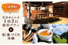 紅茶 づくり 体験 と 民泊 あたんせ 宿泊 プラン（クーポン付き）（2名様まで）《対馬市》【つしま大石農園】ティー [WBE011]
