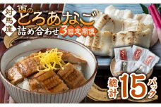 【全3回定期便】対馬産 穴子 詰め合わせ 5PAC《 対馬市 》【対馬水産株式会社】対馬 新鮮 とろ あなご ふわふわ 煮穴子 冷凍 海鮮 [WAV004]