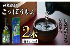 純米焼酎 こっぽうもん 25度 720ml 2本セット《対馬市》【株式会社サイキ】対馬 酒 贈り物 米焼酎 プレゼント 焼酎 [WAX010]