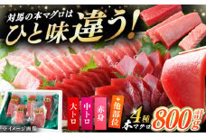 対馬産 生 本マグロ 800g （赤身、中トロ、大トロ）《対馬市》 【対海】 中トロ 大トロ まぐろ マグロ 鮪 生まぐろ 冷蔵 海鮮 鮮魚 新鮮 [WAH026]