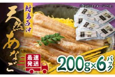 対馬産 西沖あなご 200g×6パック《対馬市》【保家商事】 あなご 穴子 アナゴ 海鮮 海産物 魚介  [WAA037]
