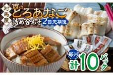 【全2回定期便】対馬産 穴子 詰め合わせ 10PAC《 対馬市 》【対馬水産株式会社】対馬 新鮮 とろ あなご ふわふわ 煮穴子 冷凍 海鮮 [WAV017]