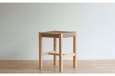 対馬ヒノキのスツール（ベージュ）≪対馬市≫【家具製作所kiiro】　対馬 スツール 椅子 オシャレ [WAL014]