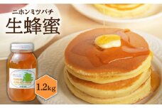 ニホンミツバチ 生蜂蜜 1,200g×1 《壱岐市》【憲ちゃんハチミツ】[JCL003] ハチミツ 蜂蜜 日本蜜蜂 58000 58000円 