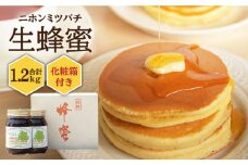 ニホンミツバチ 生蜂蜜 600g×2（化粧箱付き） 《壱岐市》【憲ちゃんハチミツ】[JCL006] ハチミツ 蜂蜜 日本蜜蜂 ギフト プレゼント 贈り物 化粧箱 60000 60000円 6万円