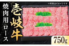 特選 壱岐牛 ロース 750g（焼肉用）《壱岐市》【太陽商事】[JDL018] 肉 牛肉 肩ロース 赤身 焼肉 焼き肉 焼肉用 BBQ 50000 50000円 5万円 のし プレゼント ギフト