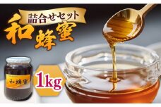 和蜂蜜（ニホンミツバチ）1kg 《壱岐市》【和蜂ファーム壱岐】[JDP008] ハチミツ 蜂蜜 はちみつ 日本ミツバチ 48000 48000円 