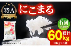 【全6回 定期便 】お米 にこまる 10kg 《 壱岐市 》 【ヤマグチ】[JCG052] 108000 108000円