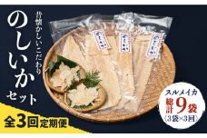 【全3回定期便】のしいかセット [JEH011] 51000 51000円